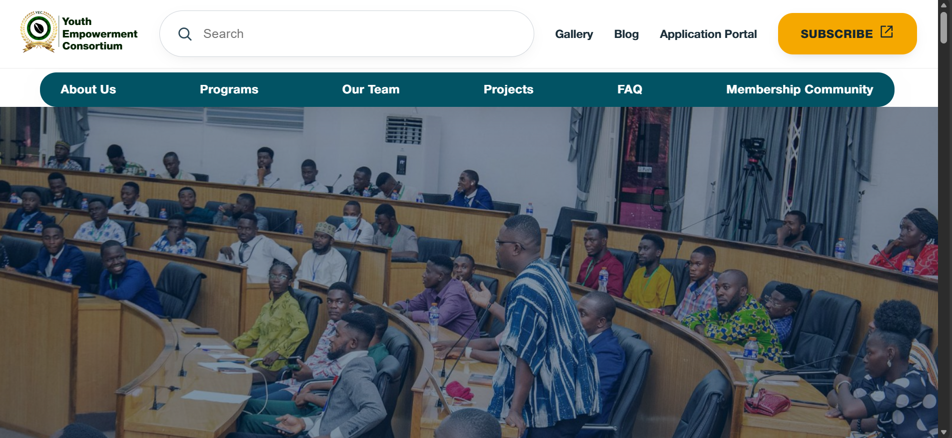 Youth Empowerment Consortium (YEC) screenshot