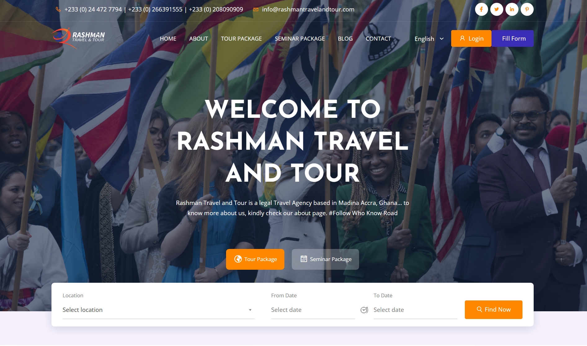 Rashman Travel and Tour screenshot